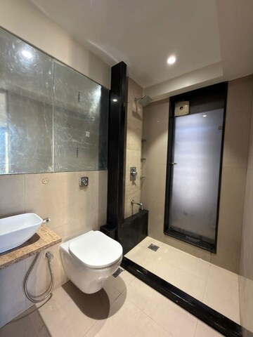 Bathroom in 2 BHK Apartment at AP Valencia Apartment, Santacruz West – for Rent