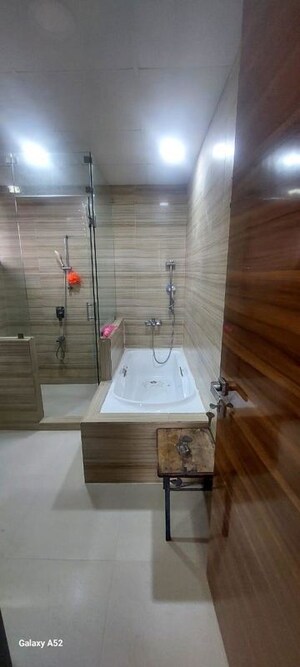 Bathroom in 3 BHK Apartment at Olive Estates, Nerul – for Rent