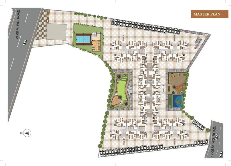 Master Plan, balaji-estate-dombivli 1 Bedroom 345 Sq.Ft. Apartment In Dombivli West Thane 10086711
