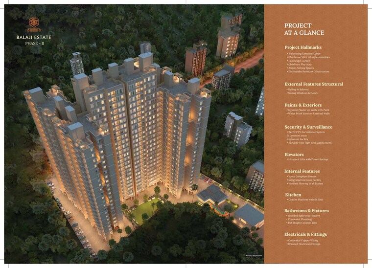 Exterior View, balaji-estate-dombivli 1 Bedroom 345 Sq.Ft. Apartment In Dombivli West Thane 10086711