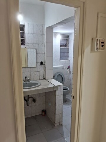 Bathroom in 2 BHK Apartment at Belvalkar Ashirwad, Bhandarkar Road – for Rent