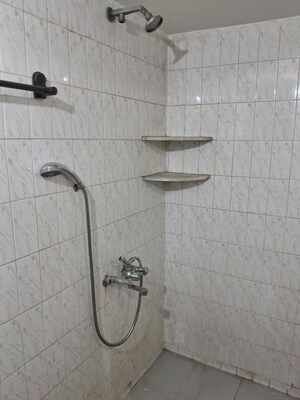 Bathroom in 2 BHK Apartment at Belvalkar Ashirwad, Bhandarkar Road – for Rent