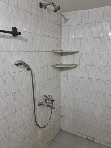 Bathroom in 2 BHK Apartment at Belvalkar Ashirwad, Bhandarkar Road – for Rent
