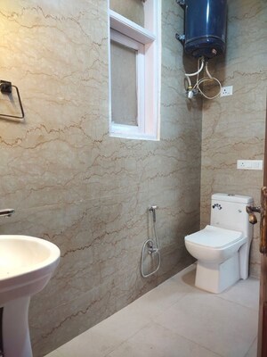 Bathroom in 2 BHK Builder Floor at East Of Kailash – for Rent