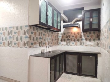 Kitchen in 2 BHK Builder Floor at East Of Kailash – for Rent