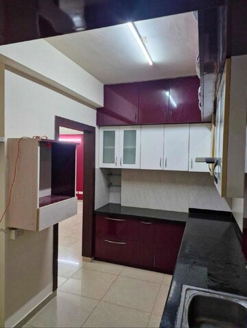 Kitchen in 2 BHK Apartment at Goyal Footprints, Thanisandra Main Road – for Rent