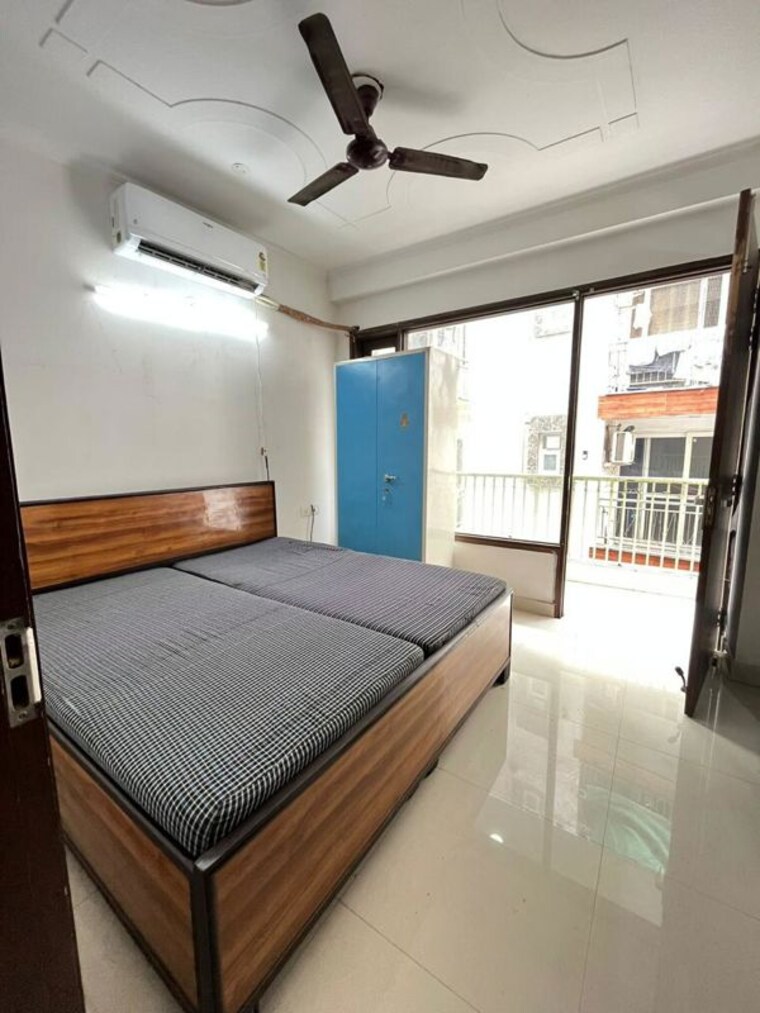 Bedroom, neb sarai 2 Bedroom 850 Sq.Ft. Builder Floor In Neb Sarai Delhi 10086931