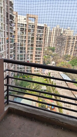 Balcony in 3 BHK Apartment at Mapsko Krishna Apra Sapphire, Vaibhav Khand – for Sale