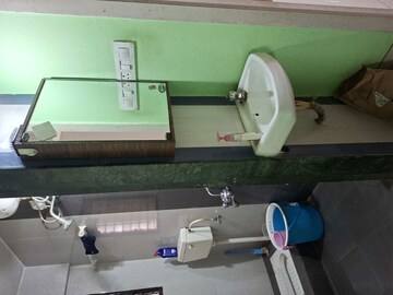 Bathroom in 2 BHK Apartment at Vishal Lonkar Residency, Mundhwa – for Rent