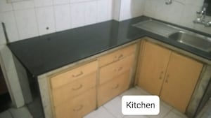 Kitchen in 2 BHK Apartment at Tharwani Heritage, Kharghar Sector 7 – for Rent