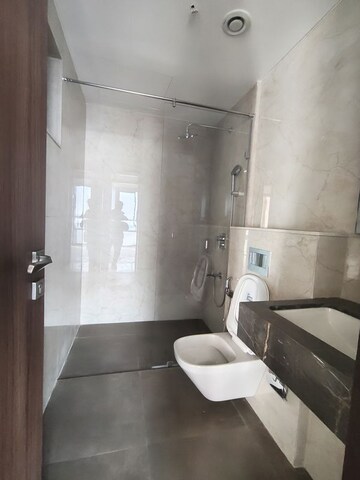 Bathroom in 3 BHK Apartment at Piramal Mahalaxmi, Mahalaxmi – for Rent