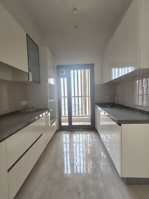 Kitchen in 3 BHK Apartment at Piramal Mahalaxmi, Mahalaxmi – for Rent