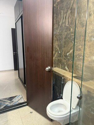 Bathroom in 4 BHK Apartment at LnT Realty Emerald Isle, Powai – for Rent