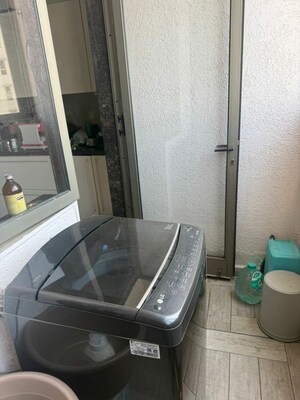 Bathroom in 4 BHK Apartment at LnT Realty Emerald Isle, Powai – for Rent