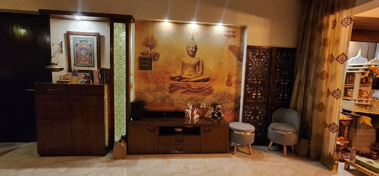 Living Room, lodha-splendora  741 Sq.Ft. Apartment In Ghodbunder Road Thane 10087127