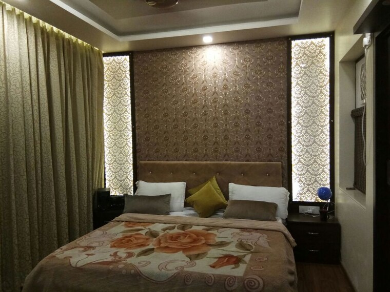 Bedroom, lodha-splendora  741 Sq.Ft. Apartment In Ghodbunder Road Thane 10087127