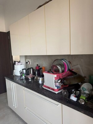 Kitchen in 4 BHK Apartment at L&T Emerald Isle, Powai – for Rent