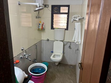Bathroom in 2 BHK Apartment at Satellite Garden, Goregaon East – for Rent
