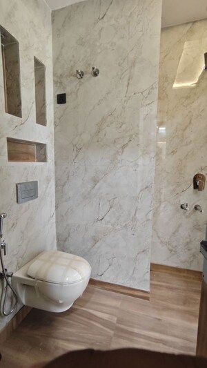 Bathroom in 3 BHK Builder Floor at BPTP District 3, Sector 85 – for Sale