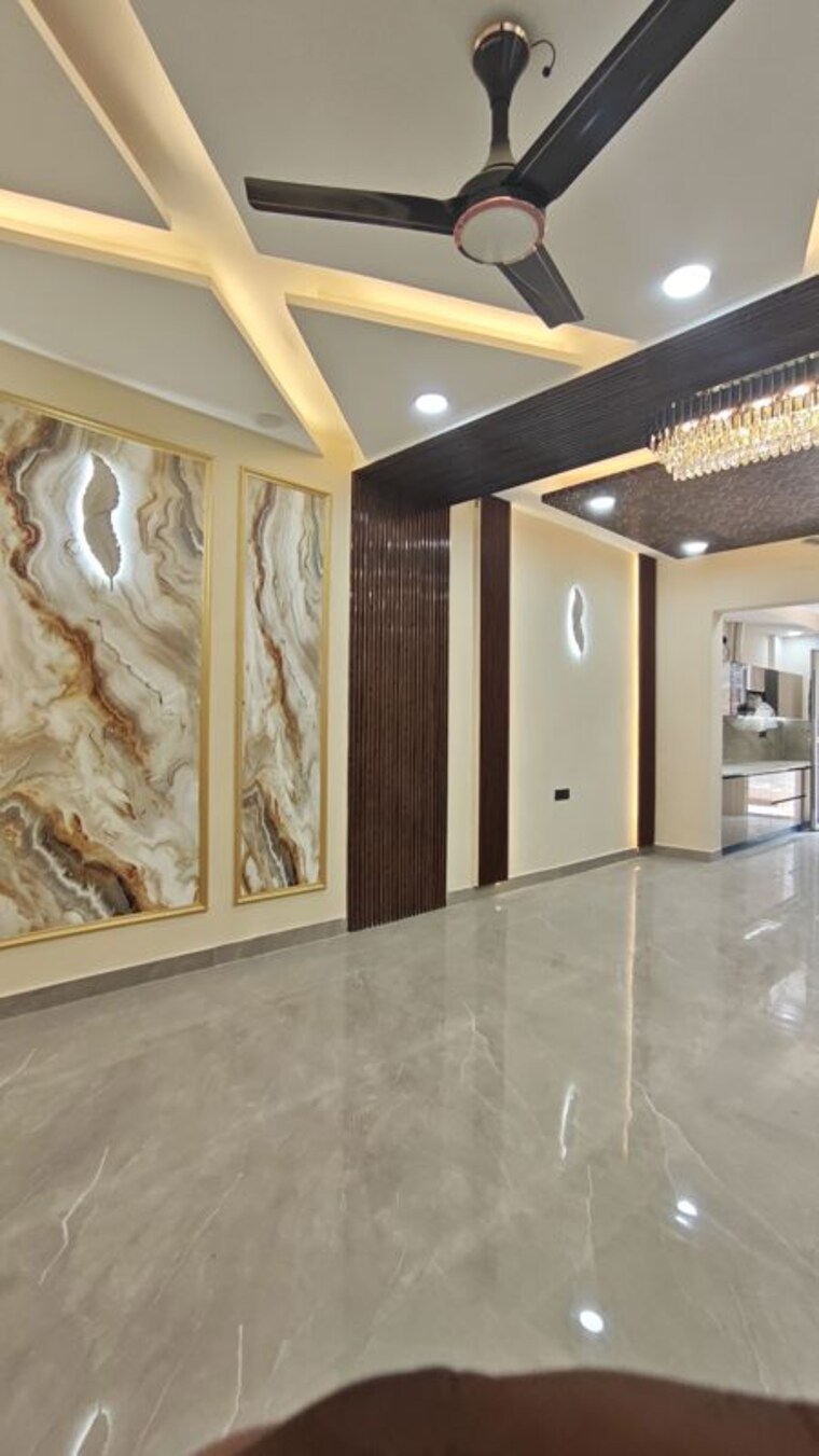 Living Room, bptp-district-3 3 Bedroom 179 Sq.Yd. Builder Floor In Sector 85 Faridabad 10087319