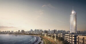 Swimming Pool in 5 BHK Apartment at Marine Lines – for Sale