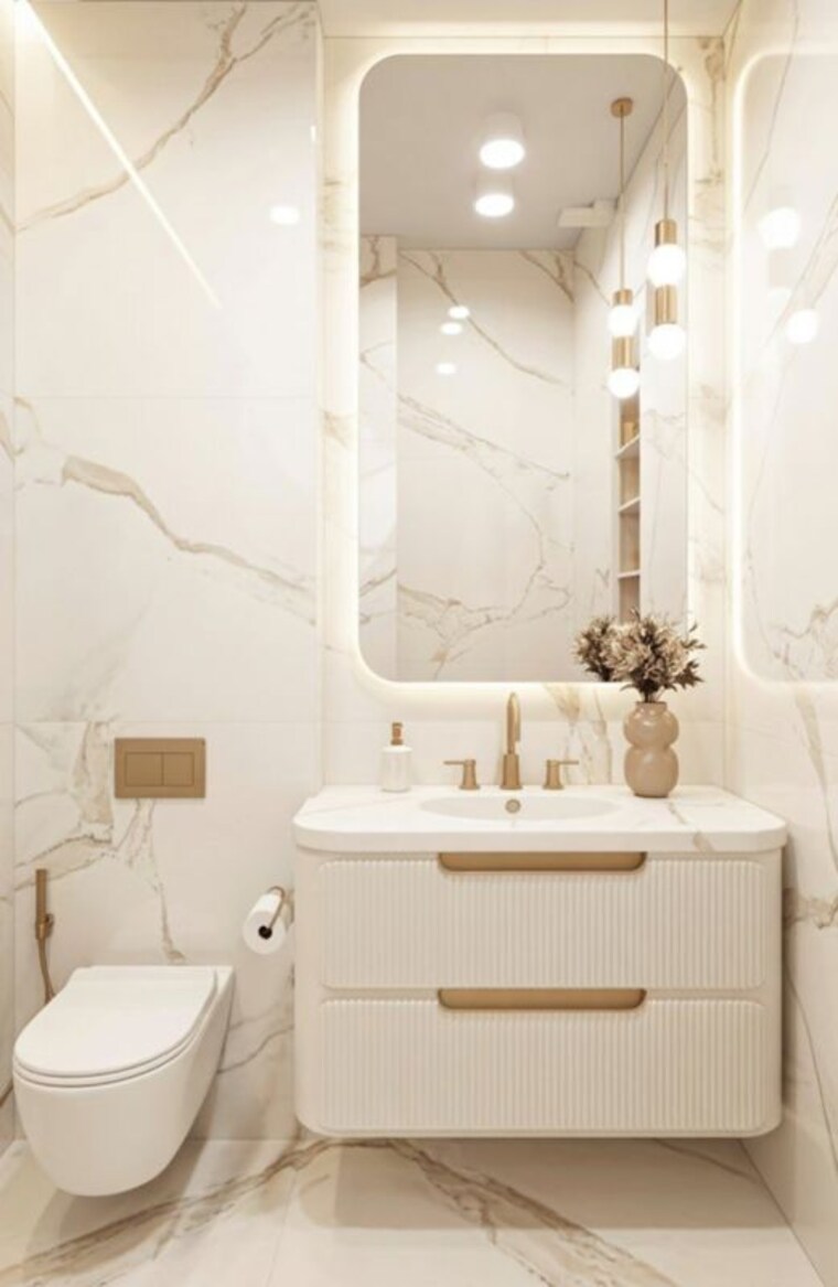 Bathroom, chandapura 2 Bedroom 1200 Sq.Ft. Villa In Chandapura Bangalore 10087341