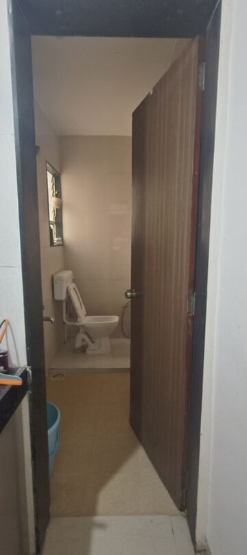 Bathroom in 2 BHK Apartment at Shradha Heritage, Pimple Saudagar – for Rent