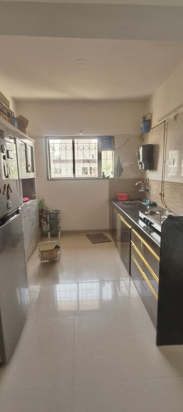 Kitchen in 2 BHK Apartment at Shradha Heritage, Pimple Saudagar – for Rent