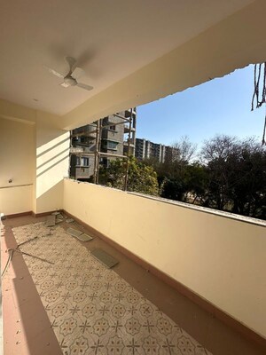 Balcony in 3 BHK Apartment at Dwarka – for Rent