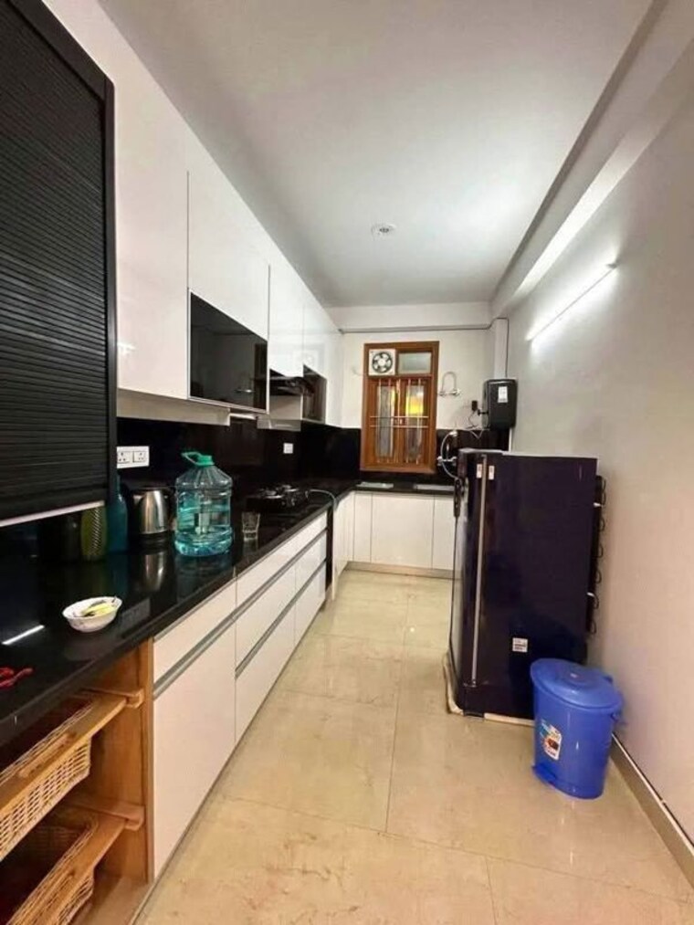 Kitchen, neb sarai 1 Bedroom 450 Sq.Ft. Builder Floor In Neb Sarai Delhi 10087413