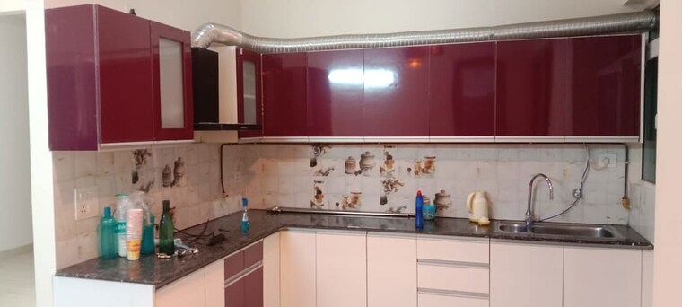 Kitchen, gaur-sportswood 3 Bedroom 1850 Sq.Ft. Apartment In Sector 79 Noida 10087403