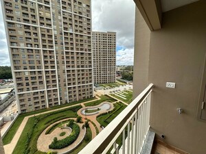 Balcony in 2 BHK Apartment at Sobha Dream Gardens, Thanisandra Main Road – for Rent