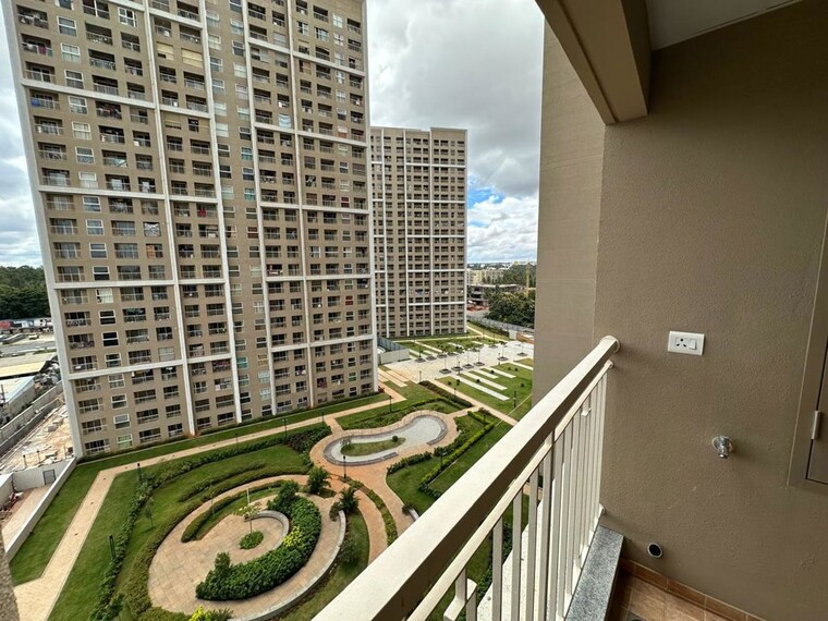 Balcony, sobha-dream-gardens 2 Bedroom 1008 Sq.Ft. Apartment In Thanisandra Main Road Bangalore 10087412