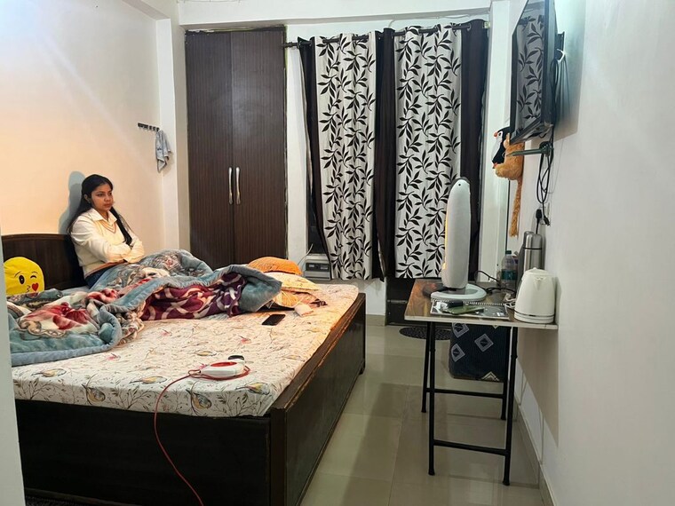 Bedroom, neb sarai 1 Bedroom 450 Sq.Ft. Builder Floor In Neb Sarai Delhi 10087442