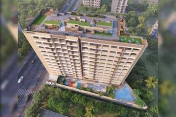Balcony in 3 BHK Apartment at Arkade Prime, Marol – for Rent