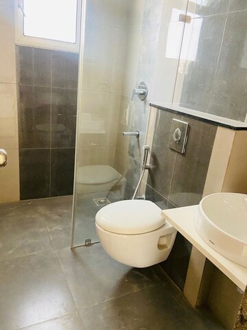 Bathroom in 3 BHK Apartment at Pharande Puneville, Punawale – for Rent