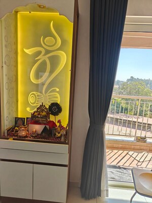 Balcony in 2 BHK Apartment at Sobha Dream Gardens, Thanisandra Main Road – for Rent