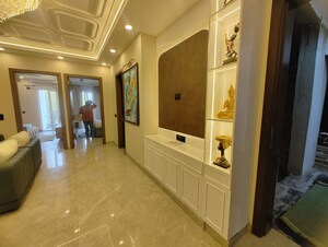 Living Room in 3 BHK Builder Floor at Tech Zone 7 Greater Noida – for Sale