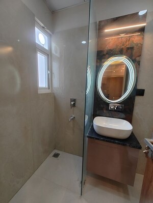 Bathroom in 3 BHK Builder Floor at Tech Zone 7 Greater Noida – for Sale