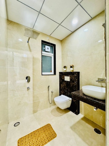 Bathroom in 3 BHK Apartment at Patiala Road – for Sale