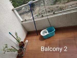 Balcony in 2 BHK Apartment at Siddhivinayak Aspiria, Hinjewadi – for Rent