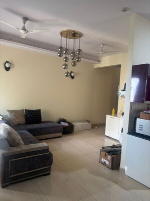 Living Room in 3 BHK Apartment at Gaur Sportswood, Sector 79 – for Rent