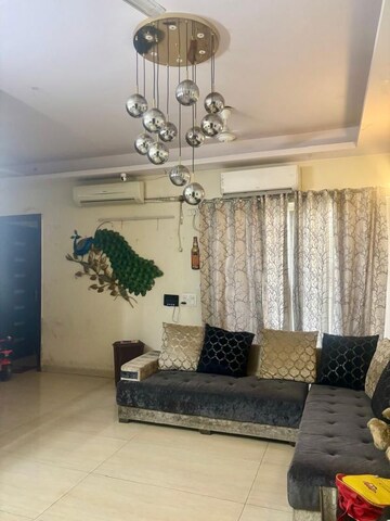 Living Room in 3 BHK Apartment at Gaur Sportswood, Sector 79 – for Rent