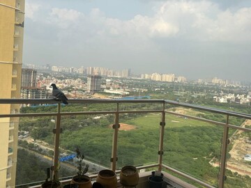 Balcony in 3 BHK Apartment at Gaur Sportswood, Sector 79 – for Rent