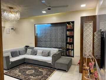 Living Room in 3 BHK Apartment at Kolte Patil Western Avenue, Wakad – for Rent