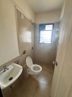 Bathroom in 2 BHK Apartment at Om Tropica, Ravet – for Rent