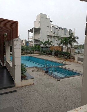 Swimming Pool in 3 BHK Apartment at Jain Srikar Auroville, Kothaguda – for Rent