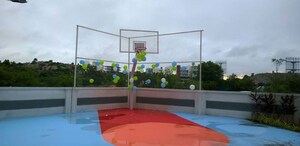 Swimming Pool in 3 BHK Apartment at Jain Srikar Auroville, Kothaguda – for Rent