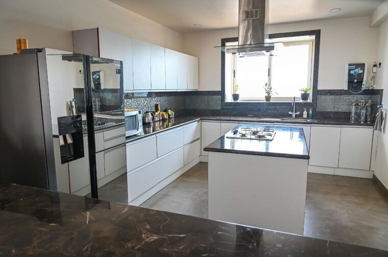 Kitchen, marvel-zephyr 5 Bedroom 8300 Sq.Ft. Penthouse In Kharadi Pune 10087634