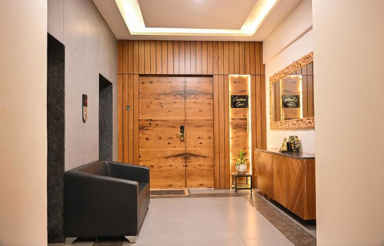 Living Room, marvel-zephyr 5 Bedroom 8300 Sq.Ft. Penthouse In Kharadi Pune 10087634